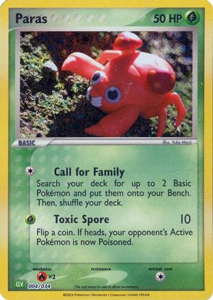 Image of Paras [Trading Card Game Classic]