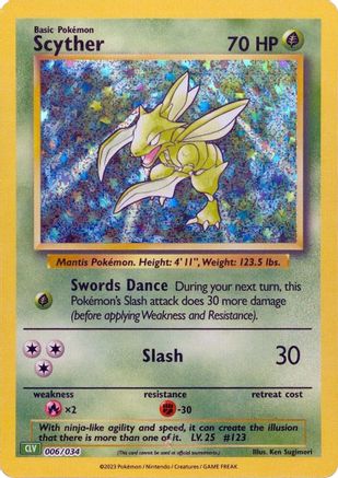 Image of Scyther [Trading Card Game Classic]