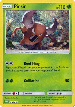 Image of Pinsir [Trading Card Game Classic]