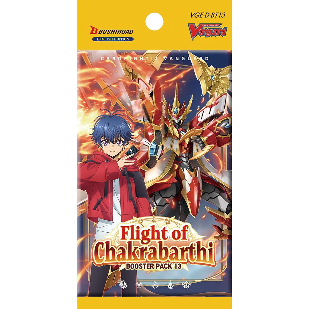 Image of Cardfight!! Vanguard Flight of Chakrabarthi Booster Pack [VGE-D-BT13]