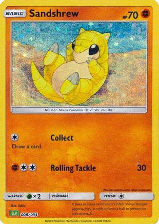 Image of Sandshrew [Trading Card Game Classic]