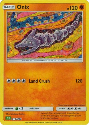Image of Onix [Trading Card Game Classic]