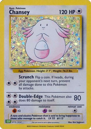 Image of Chansey [Trading Card Game Classic]