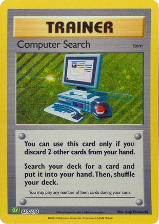 Image of Computer Search (CLV) [Trading Card Game Classic]