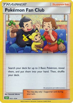 Image of Pokemon Fan Club (CLV) [Trading Card Game Classic]