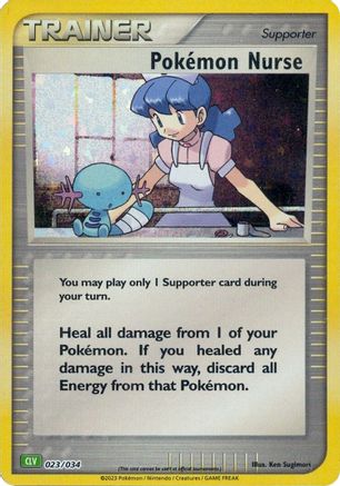 Image of Pokemon Nurse (023/034) [Trading Card Game Classic]