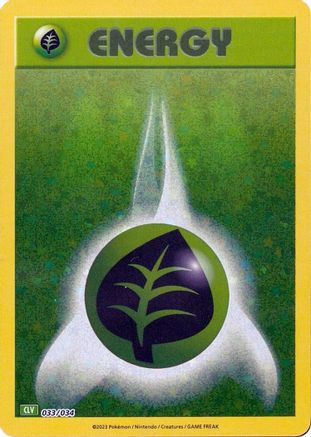 Image of Basic Grass Energy [Trading Card Game Classic]