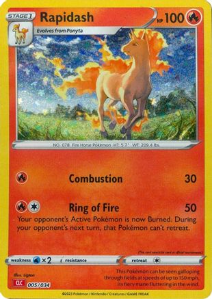Image of Rapidash [Trading Card Game Classic]