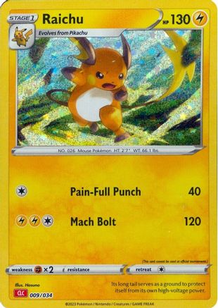 Image of Raichu [Trading Card Game Classic]
