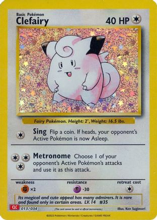 Image of Clefairy [Trading Card Game Classic]