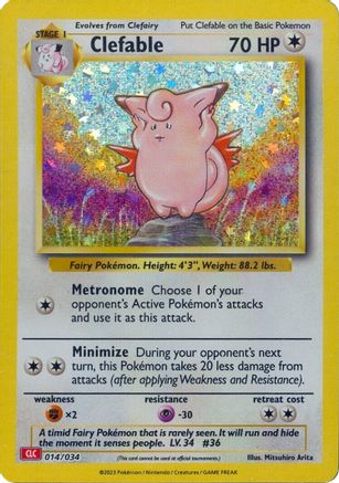 Image of Clefable [Trading Card Game Classic]