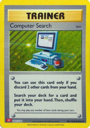 Image of Computer Search (CLC) [Trading Card Game Classic]