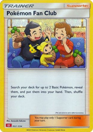 Image of Pokemon Fan Club (CLC) [Trading Card Game Classic]