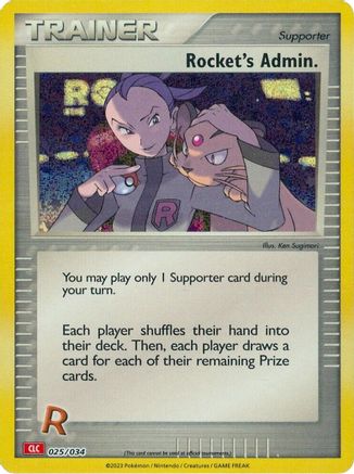 Image of Rocket's Admin. (CLC) [Trading Card Game Classic]