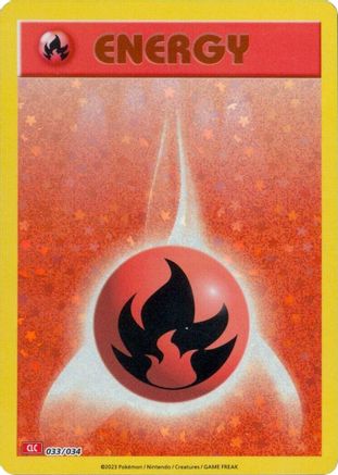 Image of Basic Fire Energy [Trading Card Game Classic]