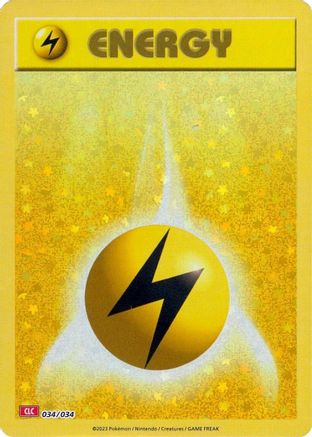 Image of Basic Lightning Energy [Trading Card Game Classic]
