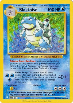 Image of Blastoise [Trading Card Game Classic]
