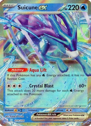 Image of Suicune ex [Trading Card Game Classic]