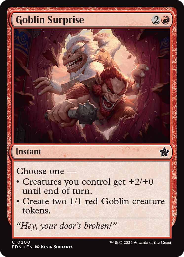 Image of Goblin Surprise [Foundations]