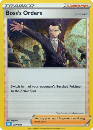 Image of Boss's Orders (CLB) [Trading Card Game Classic]