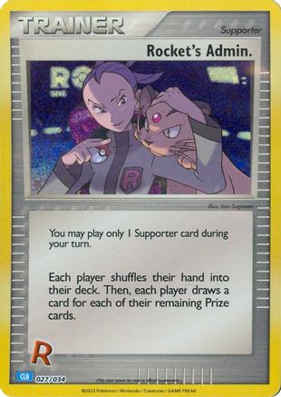 Image of Rocket's Admin. (CLB) [Trading Card Game Classic]