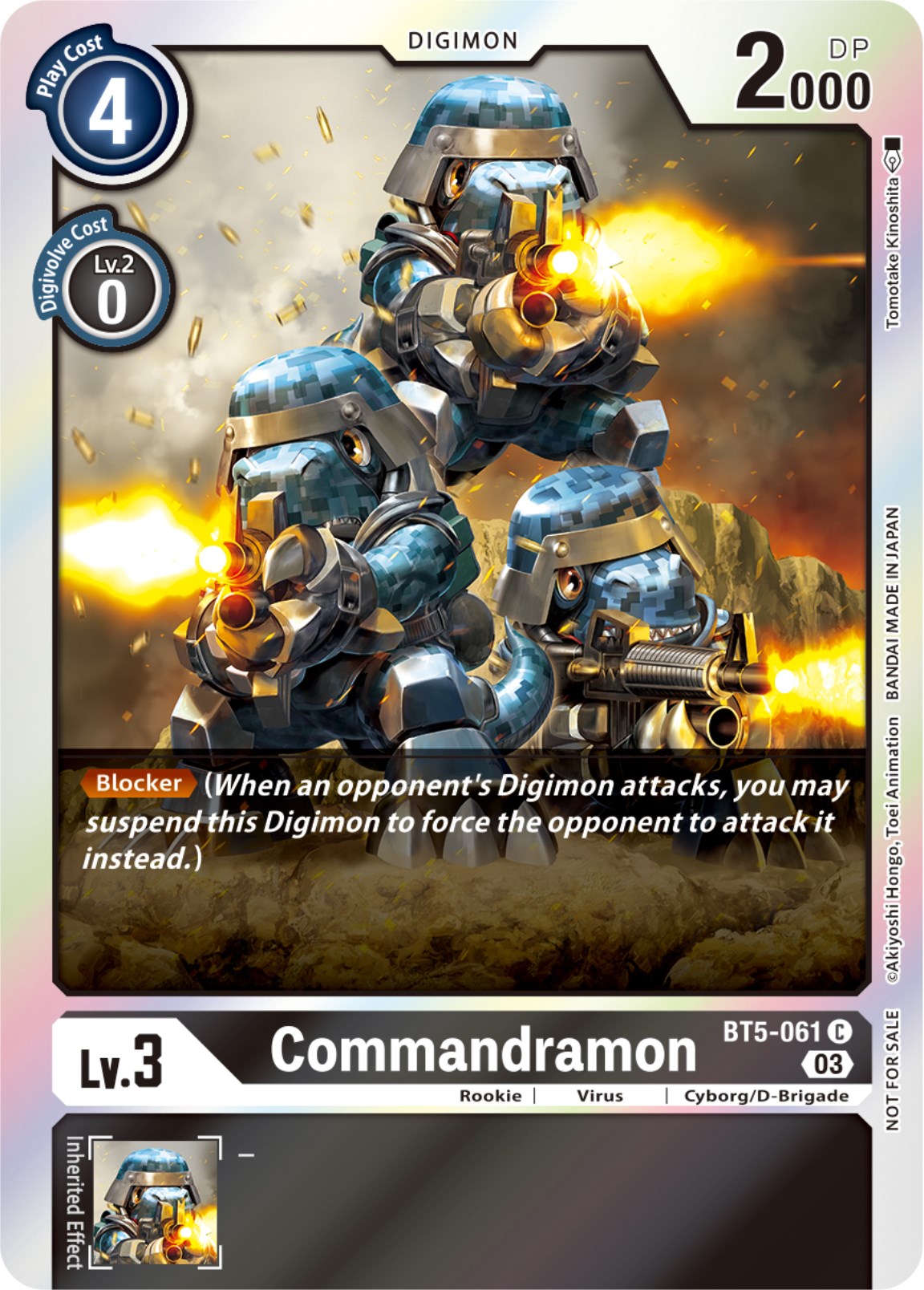 Image of Commandramon [BT5-061] (Winner Pack -Blast Ace-) [Battle of Omni Promos]