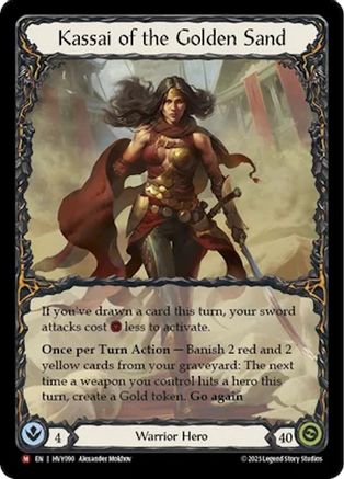Image of Kassai of the Golden Sand [HVY090] (Heavy Hitters)