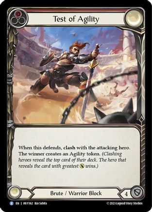 Image of Test of Agility [HVY162] (Heavy Hitters)