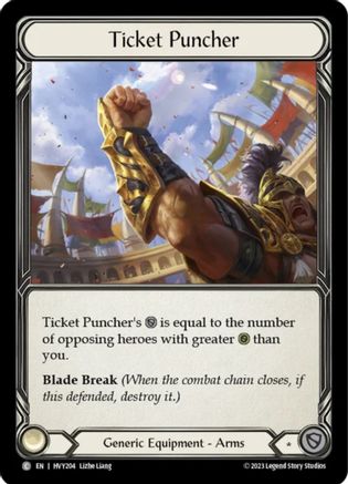 Image of Ticket Puncher [HVY204] (Heavy Hitters)