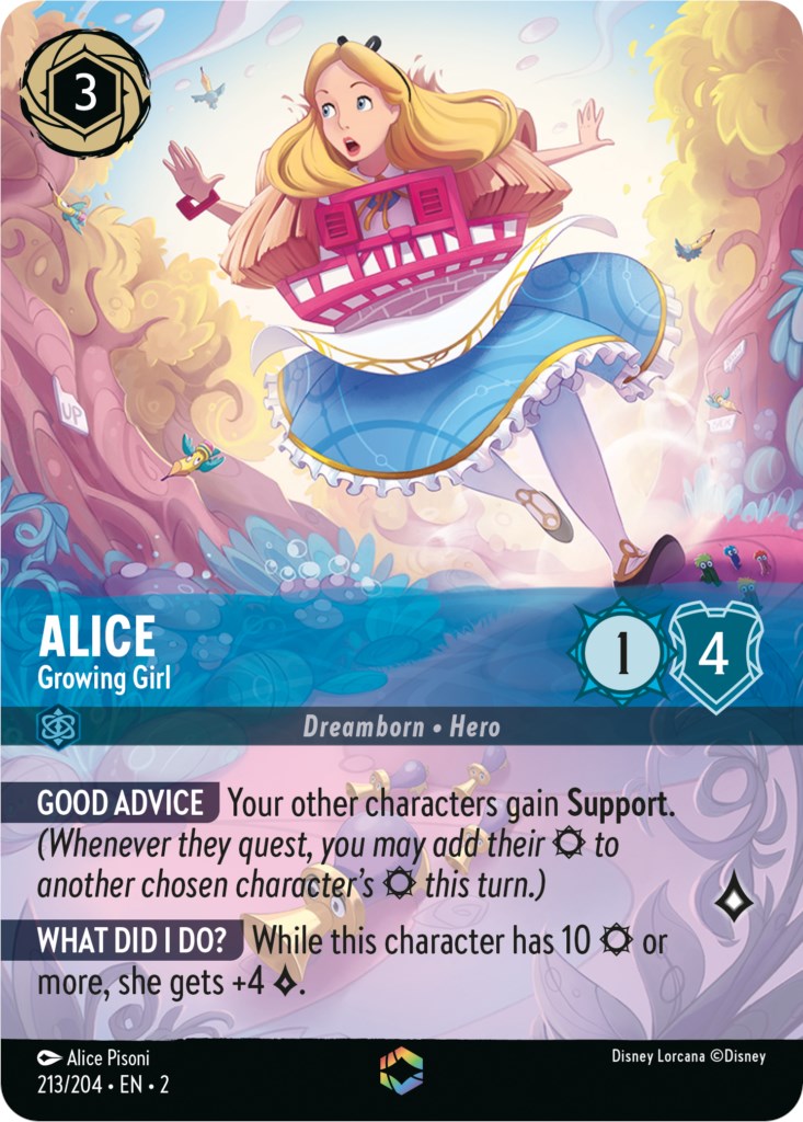 Image of Alice - Growing Girl (Enchanted) (213/204) [Rise of the Floodborn]