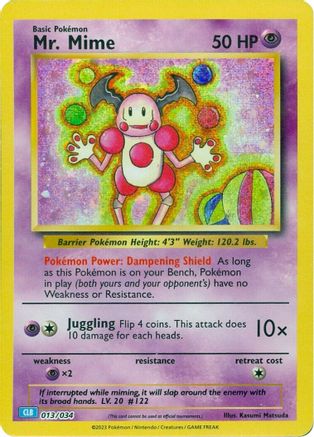 Image of Mr. Mime [Trading Card Game Classic]