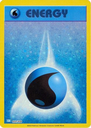 Image of Basic Water Energy [Trading Card Game Classic]