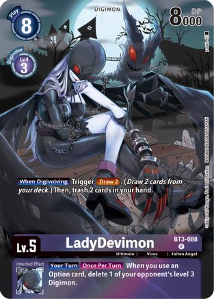 Image of LadyDevimon [BT3-088] (Gift Box 2023) [Release Special Booster Promos]