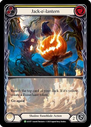 Image of Jack-o'-lantern (Yellow) [LGS177] (Promo)