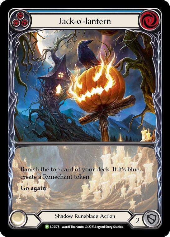 Image of Jack-o'-lantern (Blue) [LGS178] (Promo)