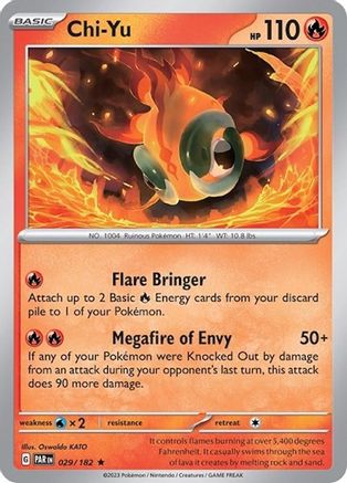 Image of Chi-Yu (029/182) (Build & Battle Box) [Scarlet & Violet: Paradox Rift]