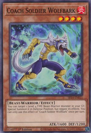 Image of Coach Soldier Wolfbark [SR14-EN011] Common