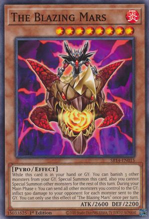 Image of The Blazing Mars [SR14-EN015] Common