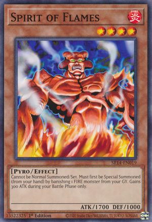 Image of Spirit of Flames [SR14-EN019] Common