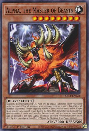 Image of Alpha, the Master of Beasts [SR14-EN022] Common
