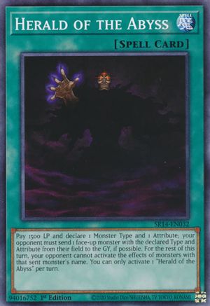 Image of Herald of the Abyss [SR14-EN032] Common