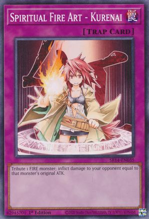 Image of Spiritual Fire Art - Kurenai [SR14-EN035] Common