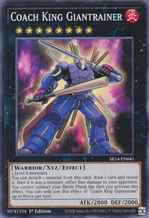 Image of Coach King Giantrainer [SR14-EN041] Common