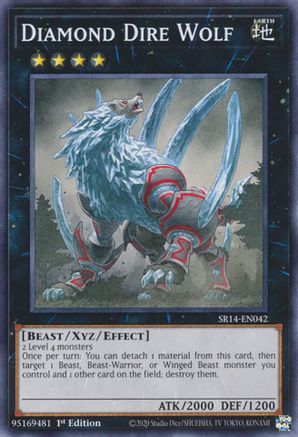 Image of Diamond Dire Wolf [SR14-EN042] Common