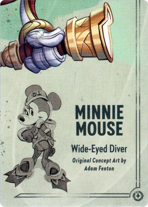 Image of Minnie Mouse - Wide-Eyed Diver Puzzle Insert (Bottom Right) [Rise of the Floodborn]
