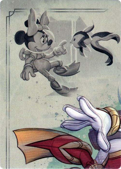 Image of Minnie Mouse - Wide-Eyed Diver Puzzle Insert (Top Left) [Rise of the Floodborn]