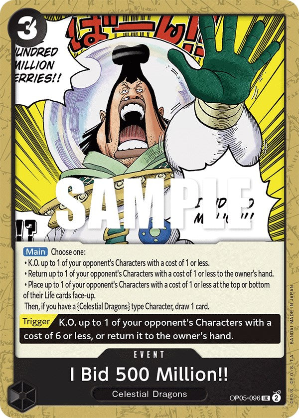 Image of I Bid 500 Million!! [Awakening of the New Era]