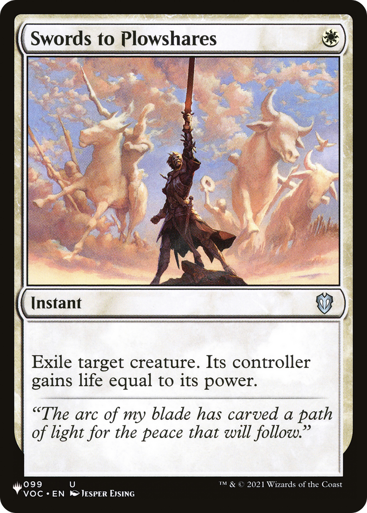 Image of Swords to Plowshares [Secret Lair: Angels]