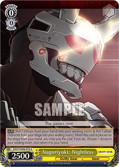 Image of Nagoriyuki: Nightless (GGST/SX06-010 U) [Guilty Gear -Strive-]