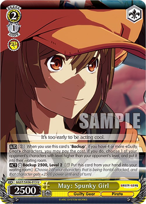 Image of May: Spunky Girl (GGST/SX06-013 U) [Guilty Gear -Strive-]